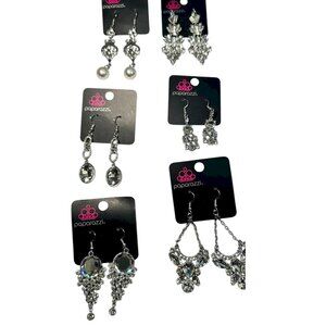 Chandelier Earrings Bundle 6 Pairs of Rhinestone Earrings New NWT